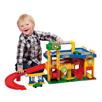 Parkgarage mit Zubehör