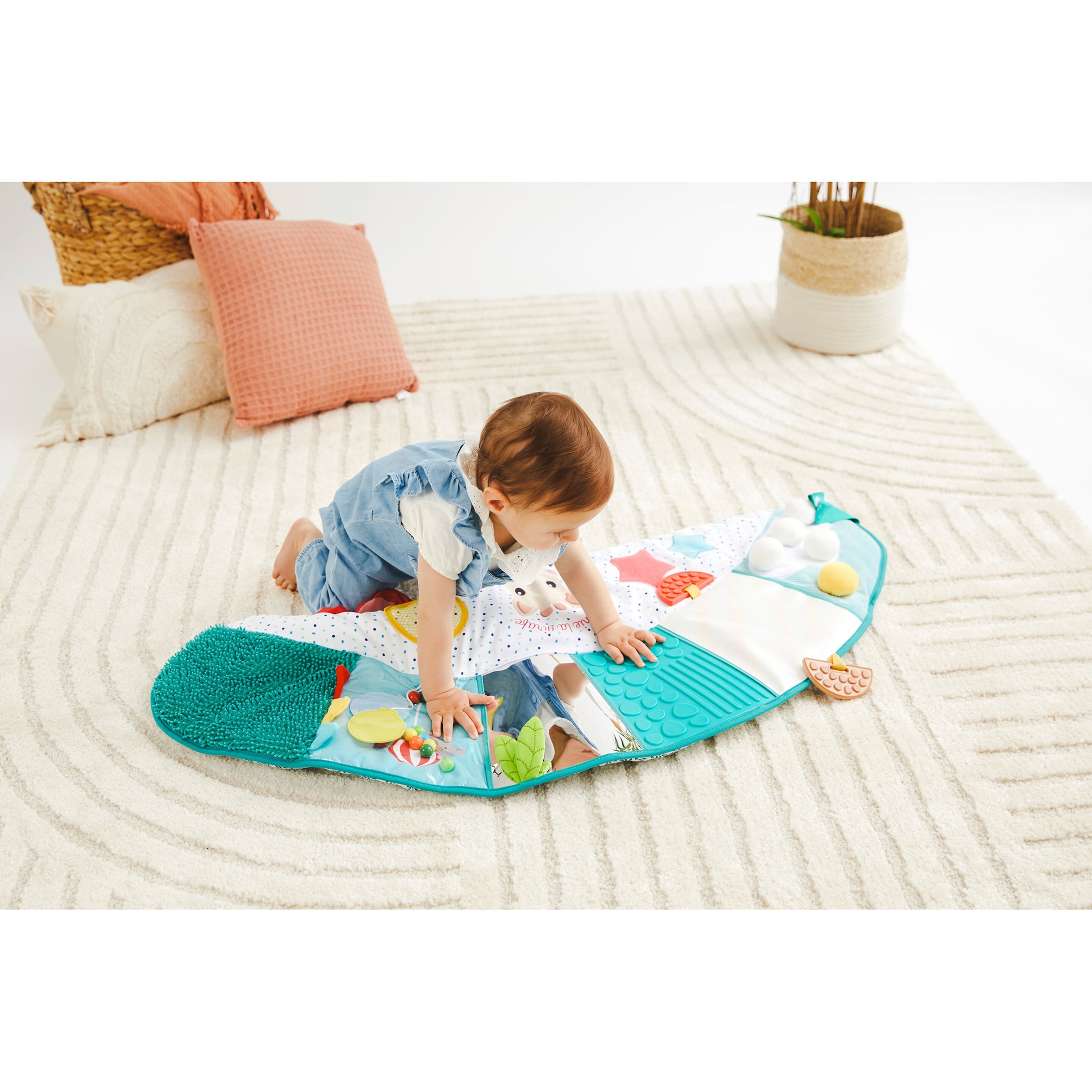 Sophie La Girafe 5 Sinne Sensorische Spielmatte