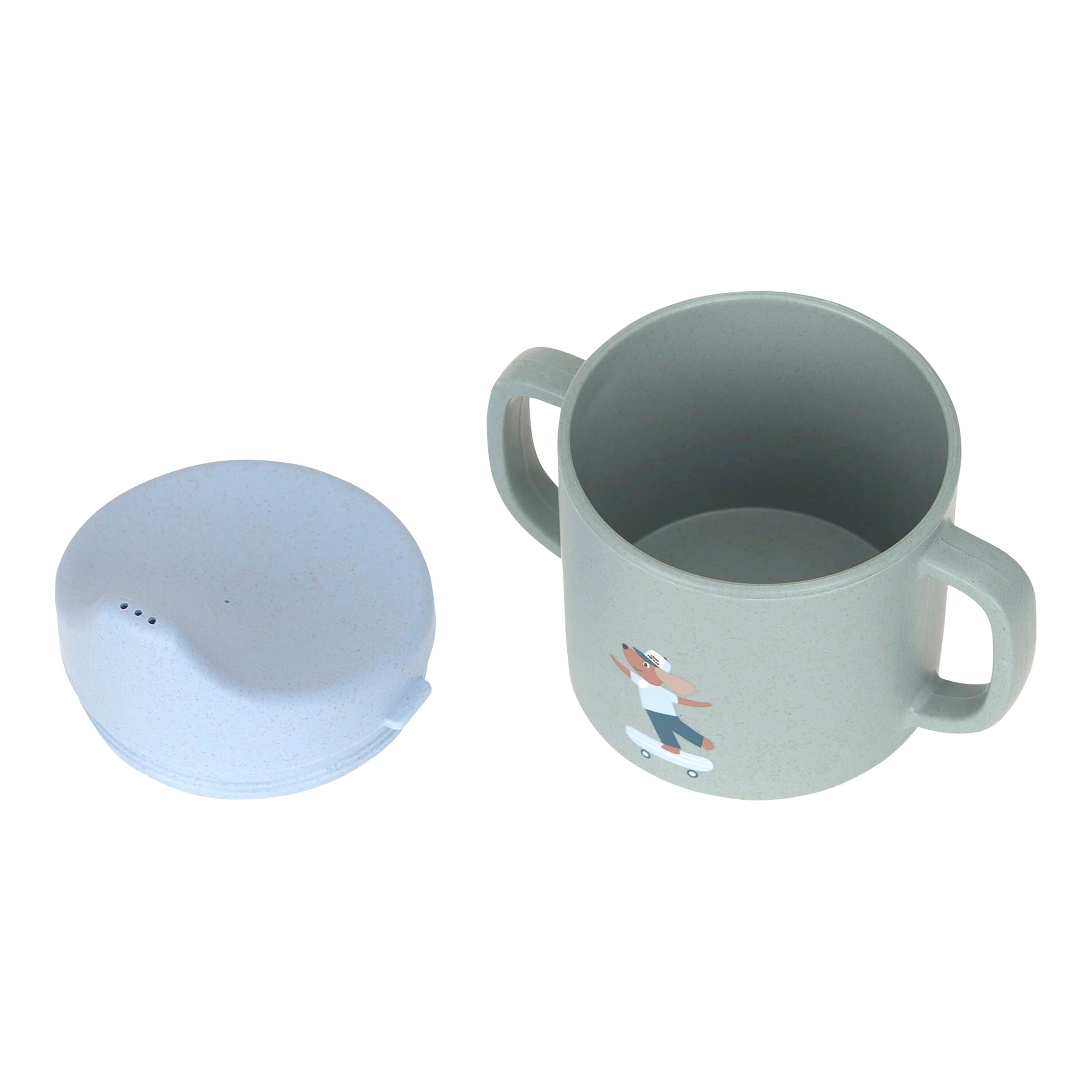 Trinklernbecher mit Henkel mit Zellulose