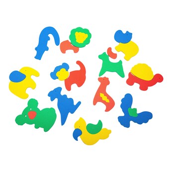 Puzzlematte Safari Tiere