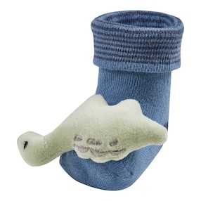 Chaussettes-hochet dinosaure