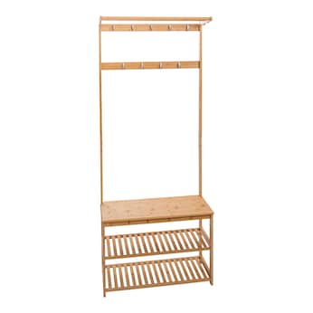 Bamboe kapstok “5-in-1”