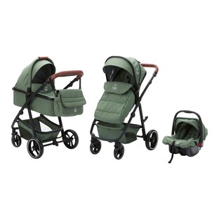 Kombikinderwagen Stockholm Trio-Set inkl. Babyschale und Wickeltasche