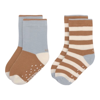 Lot de 2 paires de chaussettes antidérapantes