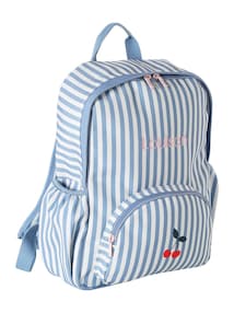 Gestreifter Rucksack KIRSCHEN Mädchen
