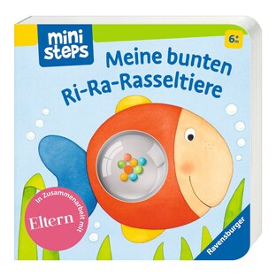Pappbilderbuch Meine bunten Ri-Ra-Rasseltiere