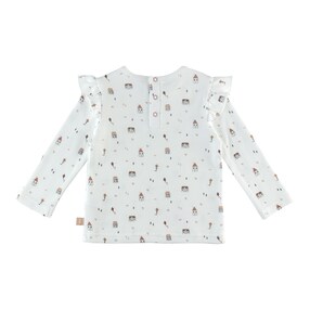 Shirt langarm Farm Life Volant