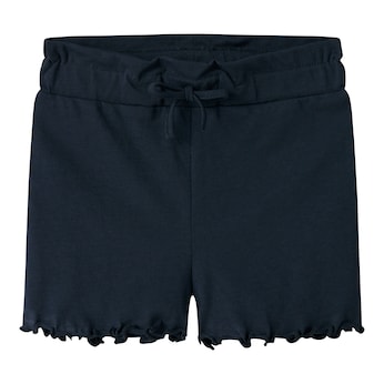Short en molleton volants