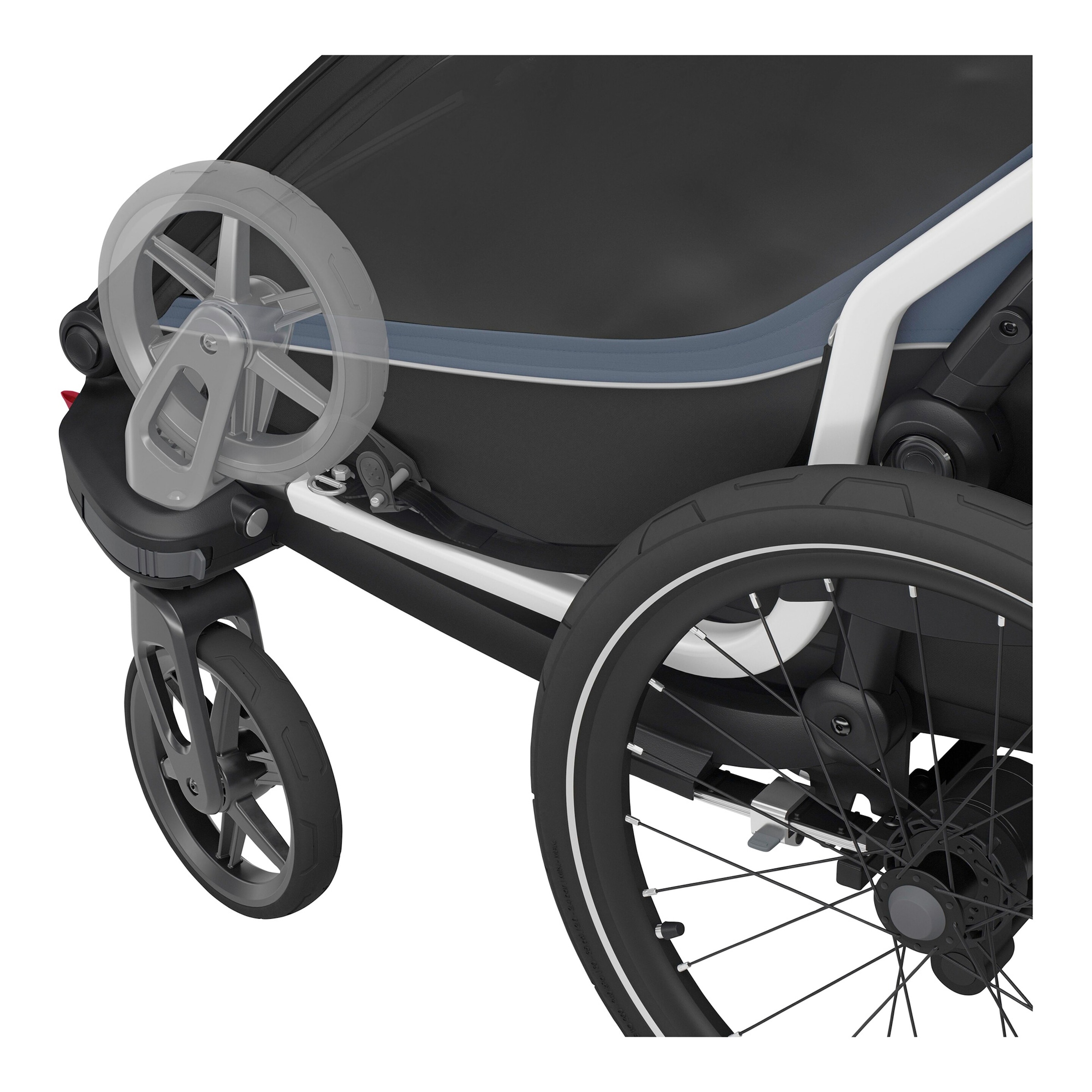 Thule Chariot Cab2 Fahrradanhänger Thule Chariot Cab2 Fahrradanhänger