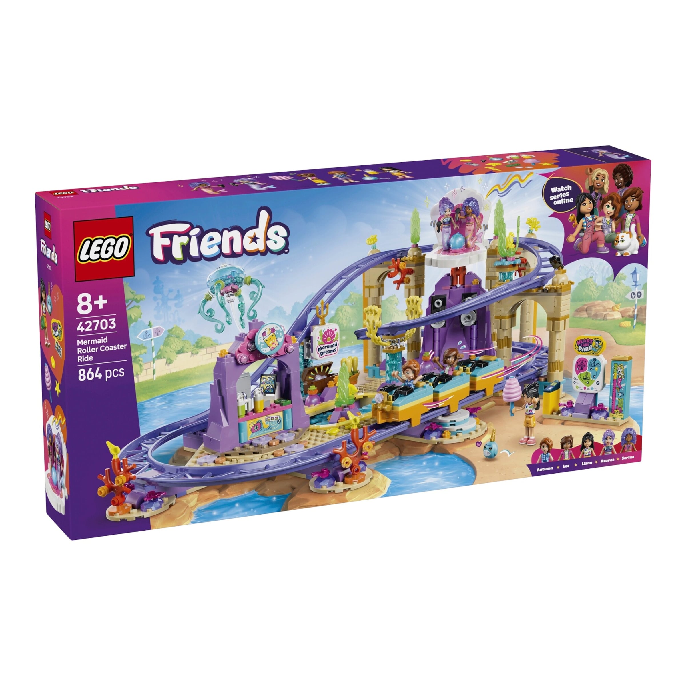 LEGO Friends - Meerjungfrauen-Achterbahn (42703)