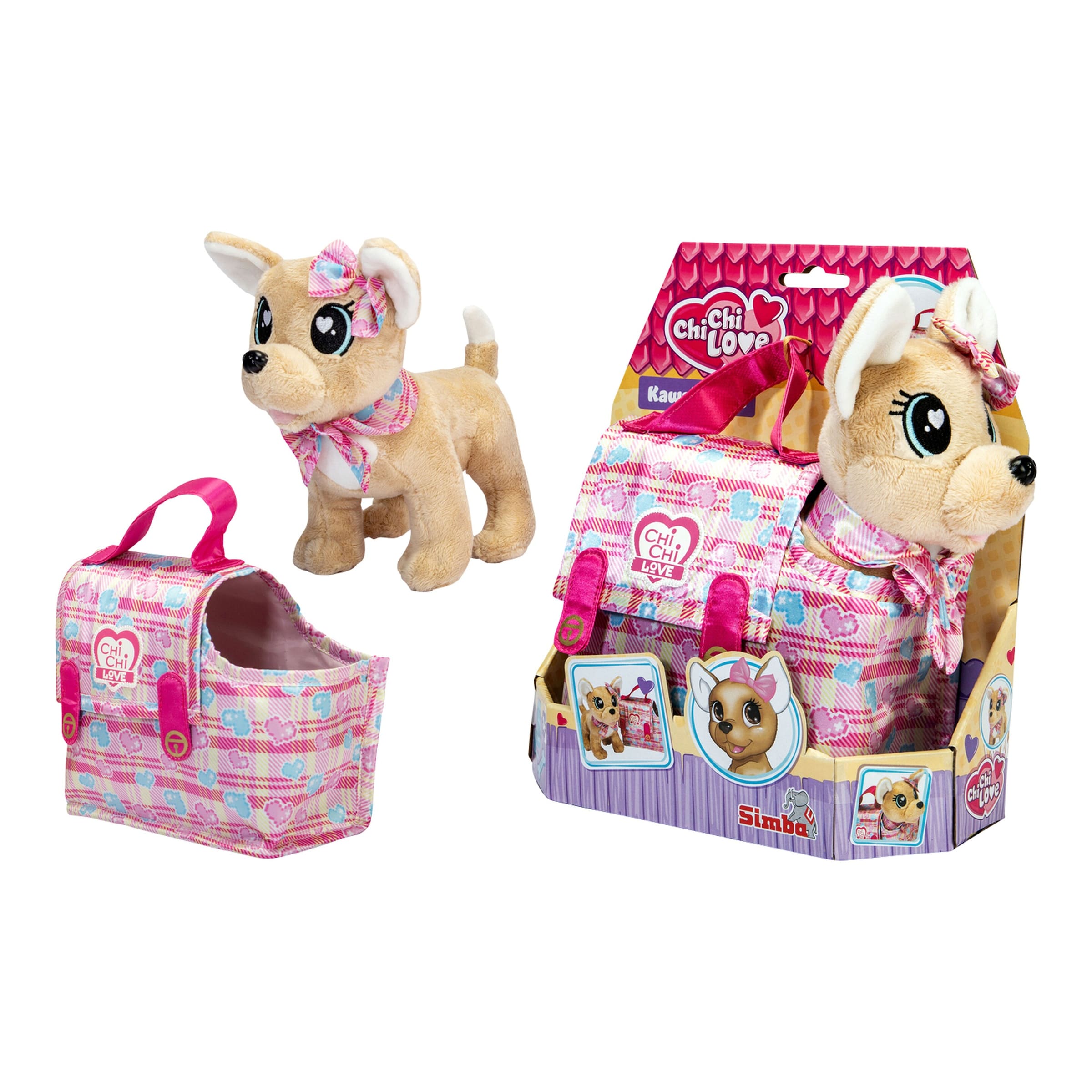 Simba Chichi Love Plüschhund Kawaii-Pixel 20cm