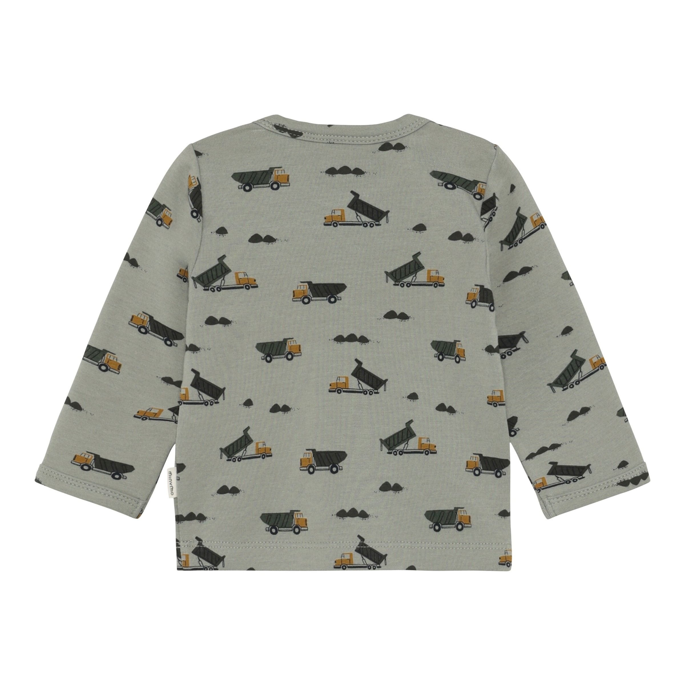 Minymo Shirt langarm Baustellenfahrzeuge
