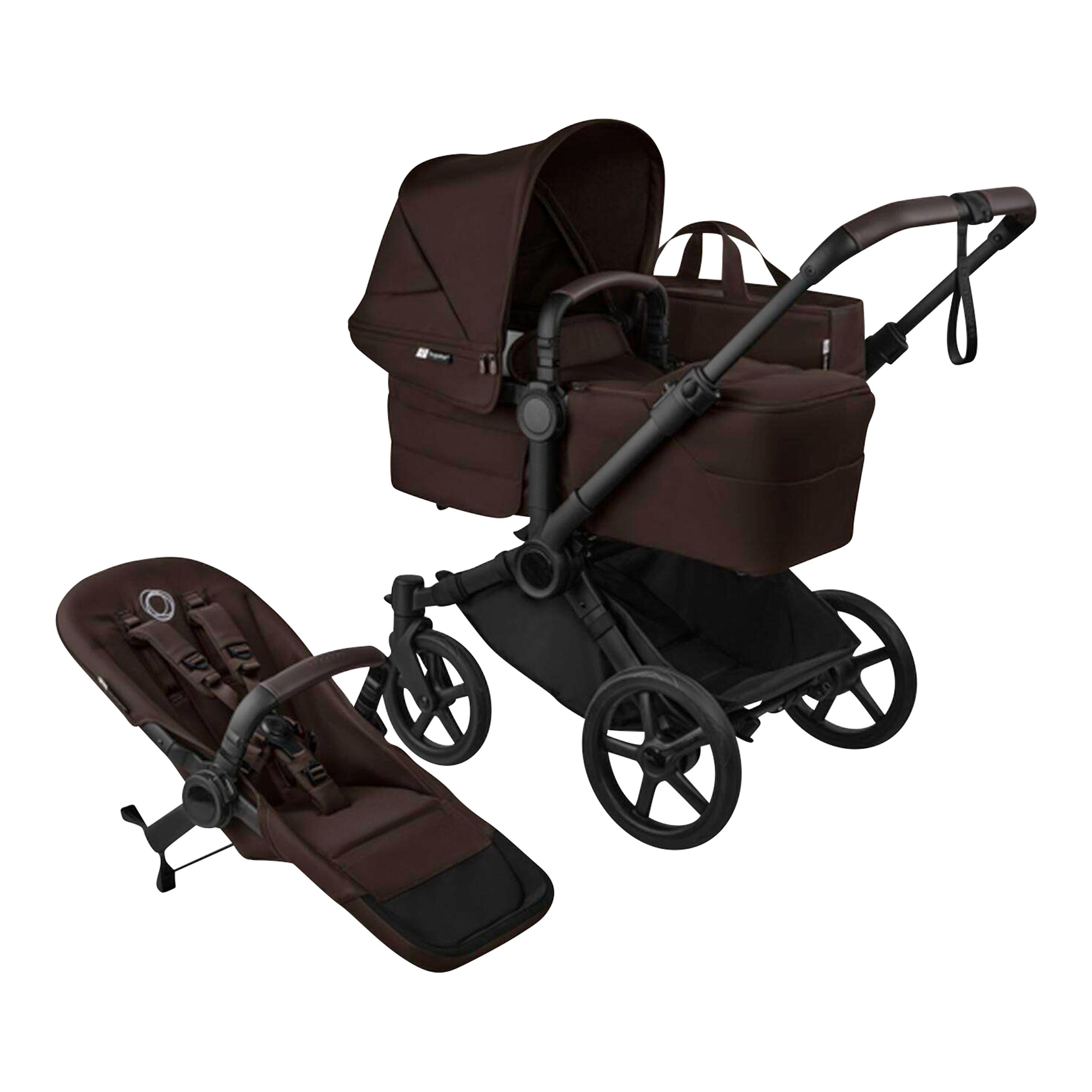 Bugaboo Donkey 6 Kombikinderwagen Single braun