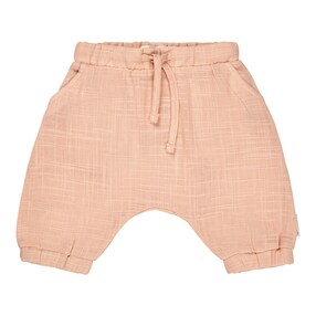 Pantalon de jogging effet lin