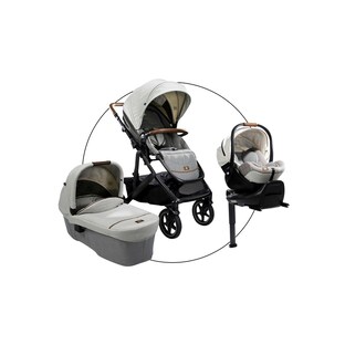 Ensemble poussette combinée Vinca avec coque-auto i-Level Recline et base Isofix Encore