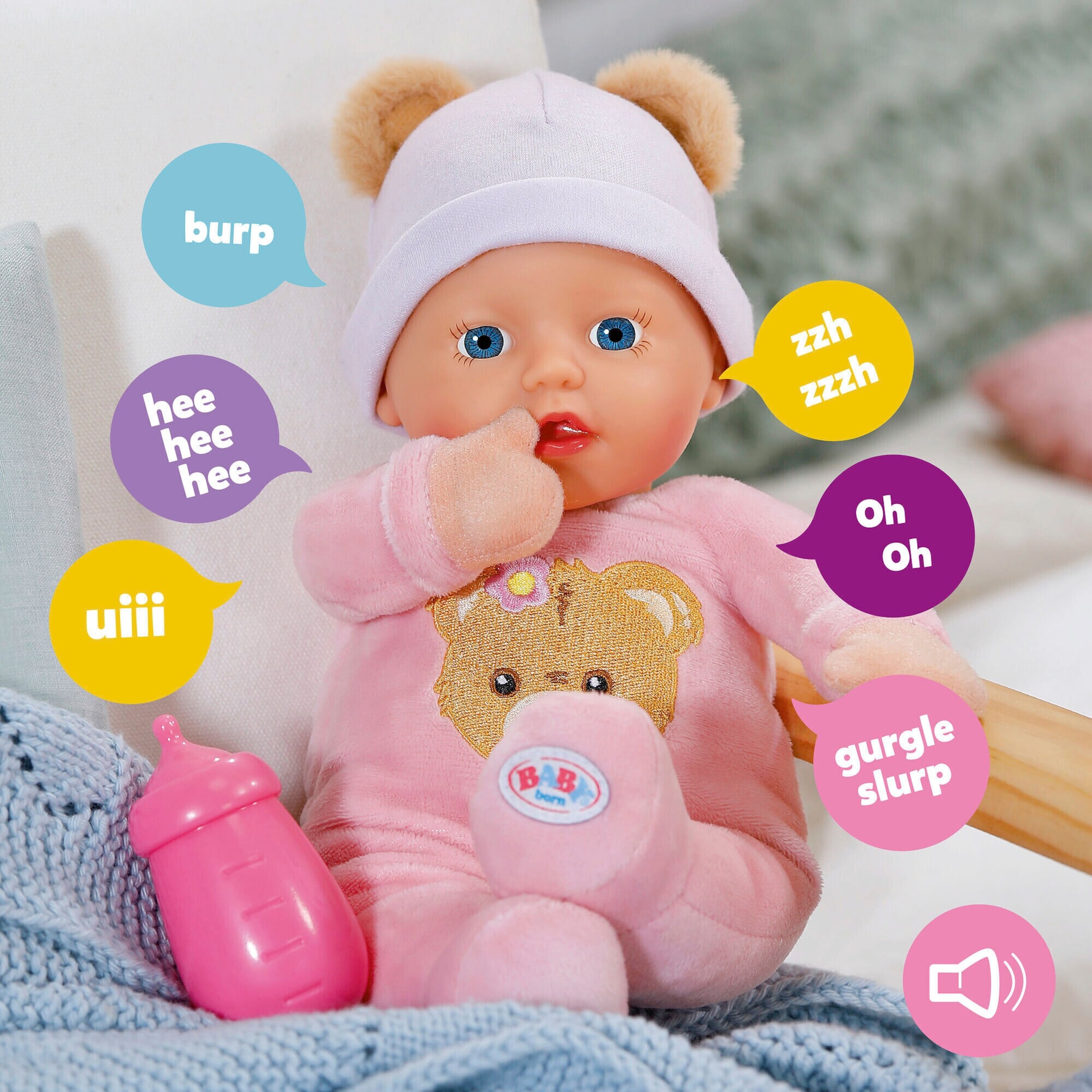 Puppe Rosie interaktiv 30cm