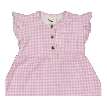 Kleid Flügelarm Karo