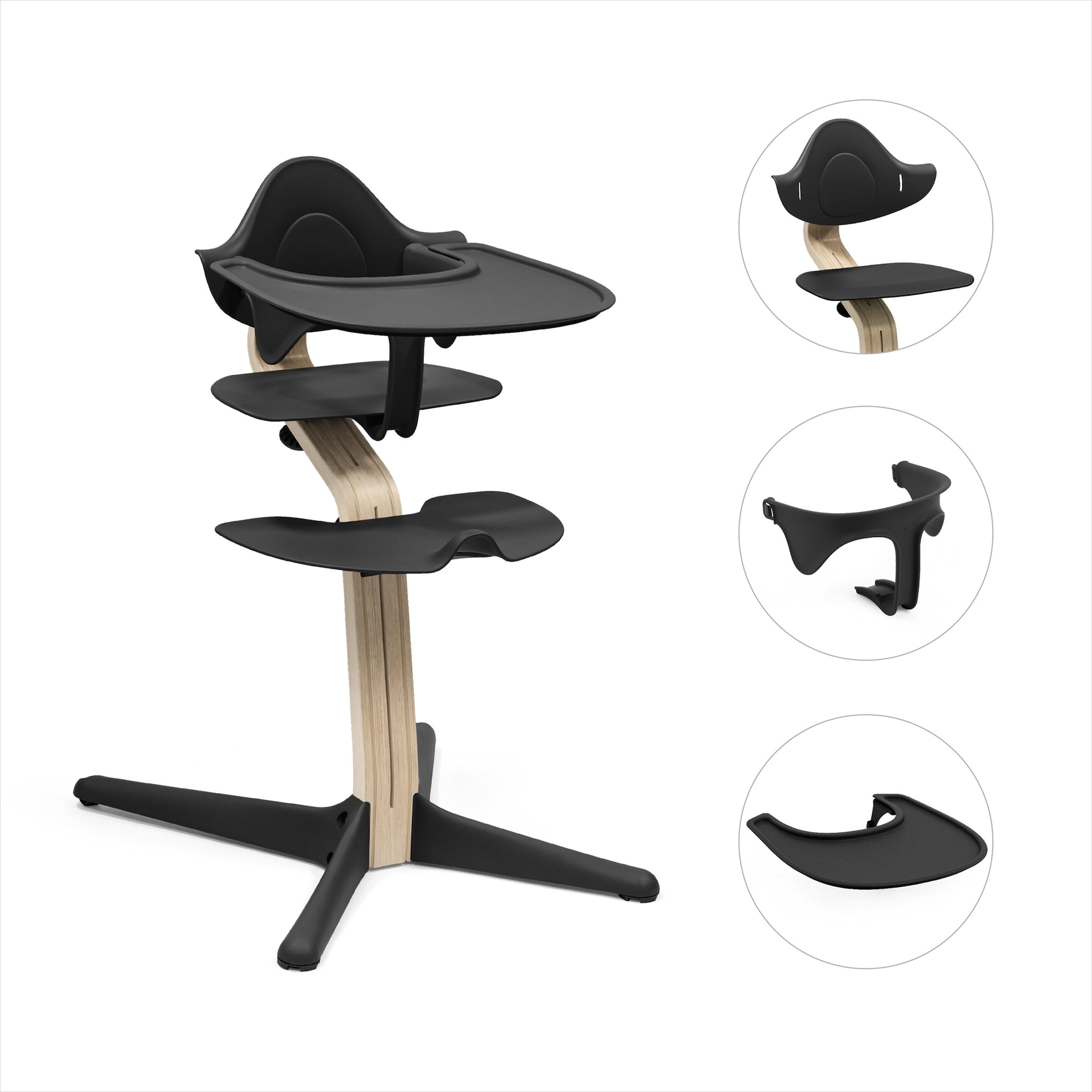 Stokke® Nomi Bundle Hochstuhl inkl. Babyset und Tray