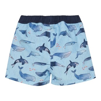 Badeshorts mit Windeleinsatz Meerestiere