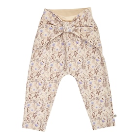 Pantalon de jogging noeud fleurs doublure