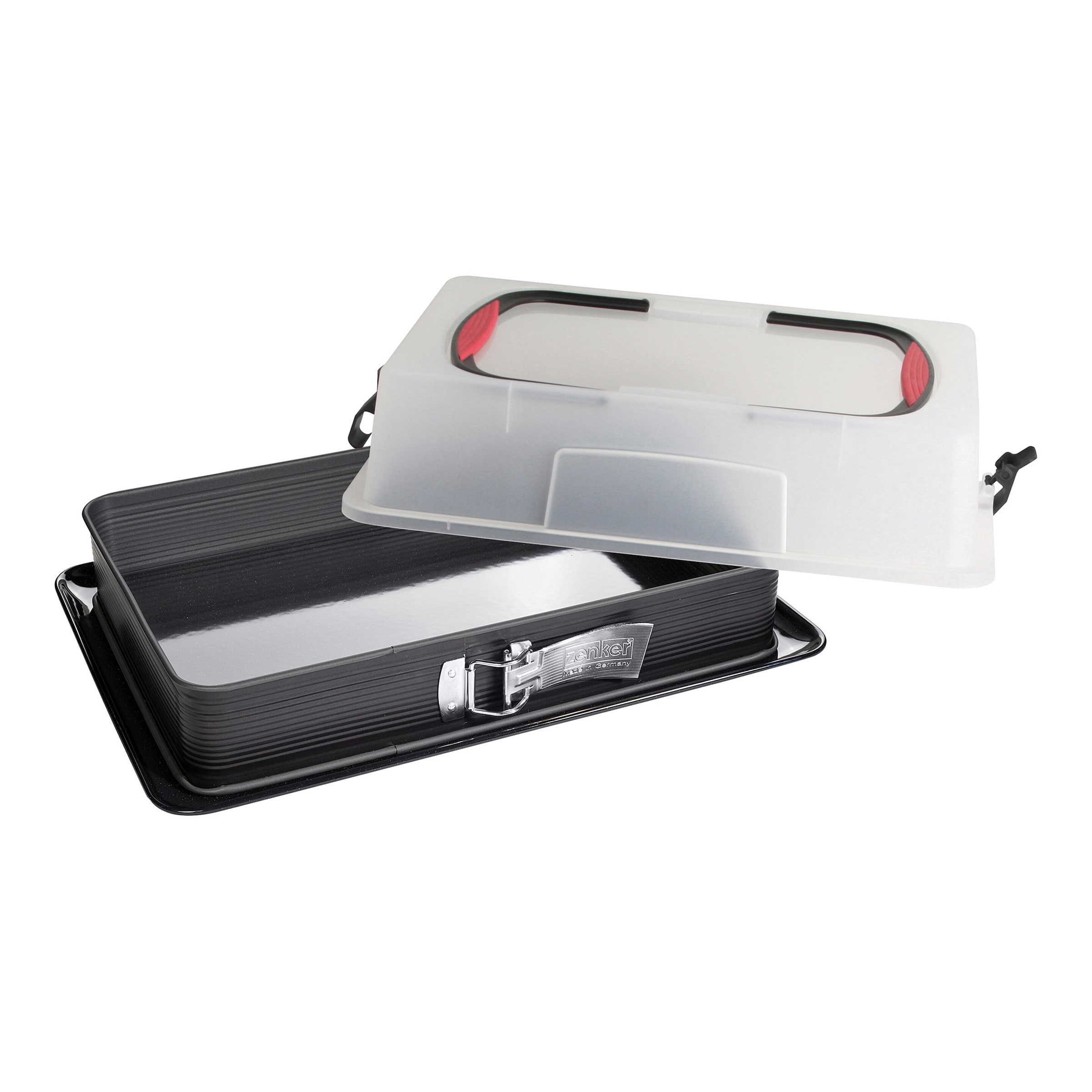 Zenker Blechkuchen Springform mit Haube