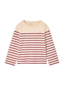 Geringeltes Langarmshirt Mädchen