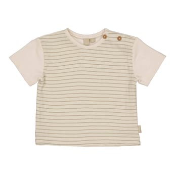 T-shirt en mousseline rayures